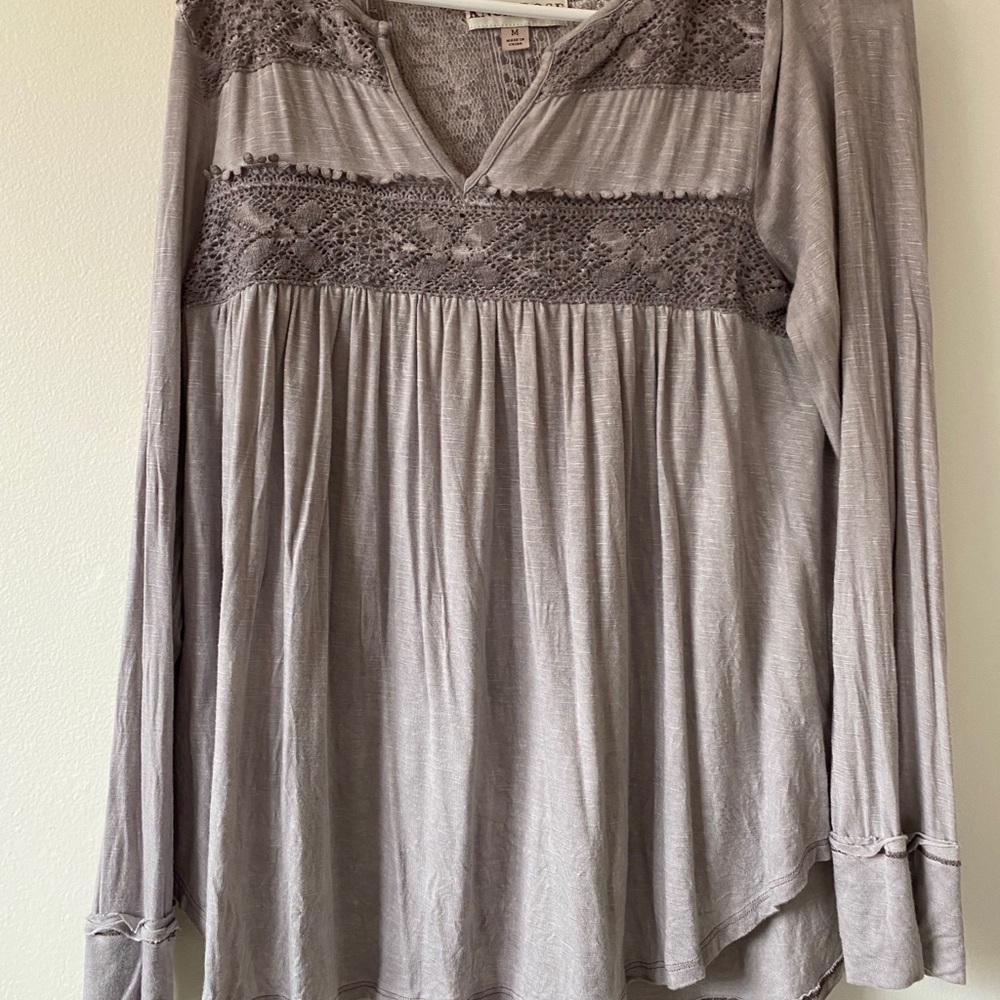 Flowy Long Sleeve Blouse